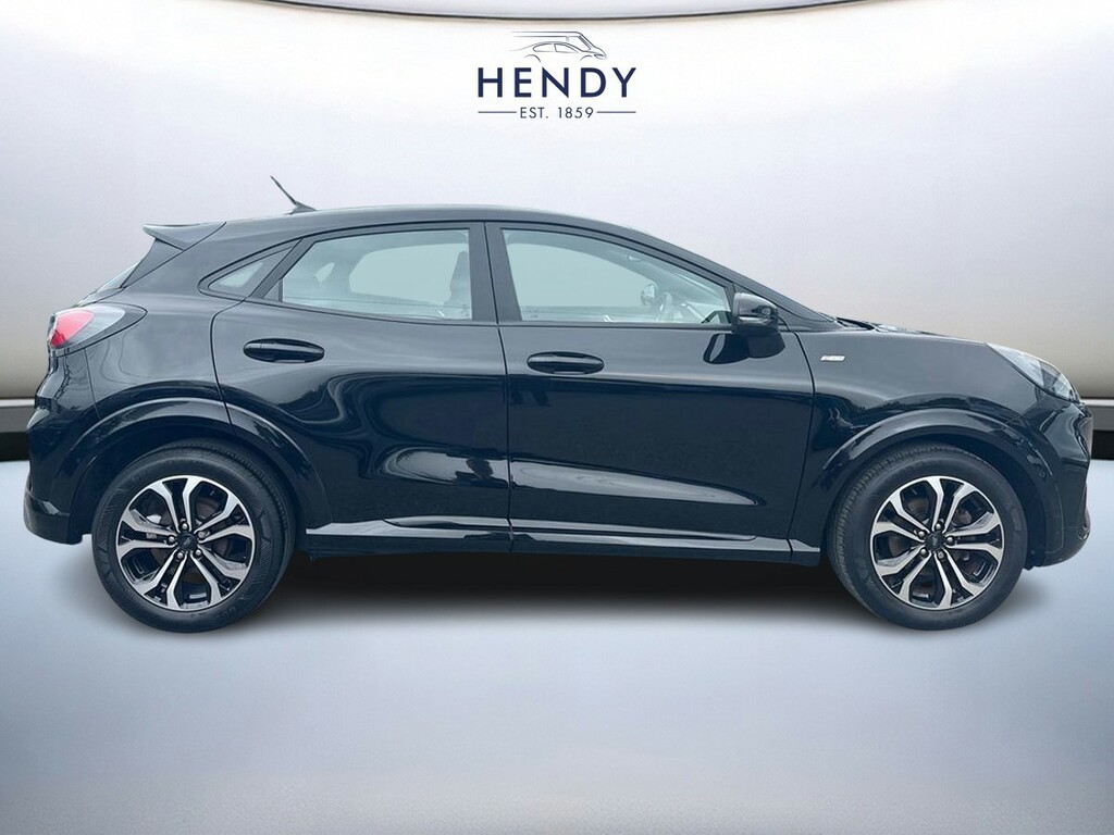 Ford Puma 1.0 Ecoboost Hybrid Mhev St-line Dct ML23LKD Black #2