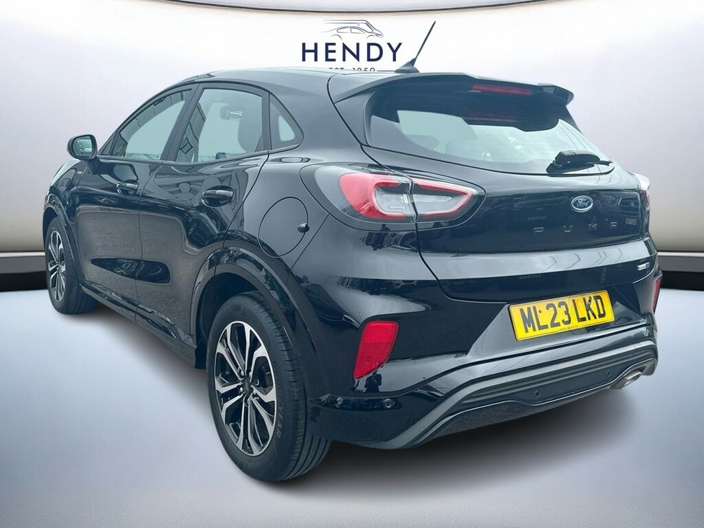 Ford Puma 1.0 Ecoboost Hybrid Mhev St-line Dct ML23LKD Black #6