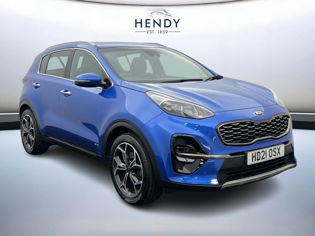 Kia Sportage 1.6T Gdi Isg Gt-line Dct Awd Blue