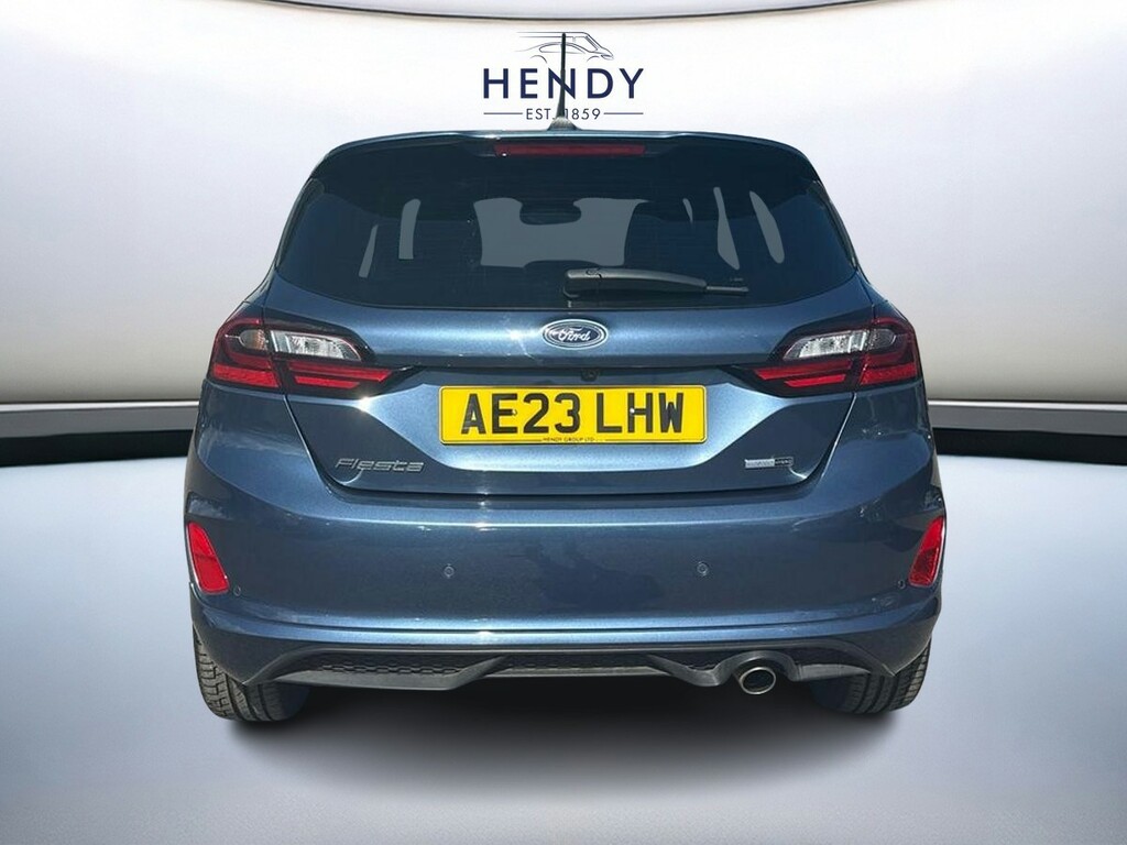 Ford Fiesta 1.0 Ecoboost Hbd Mhev 125 St-line X Blue #5