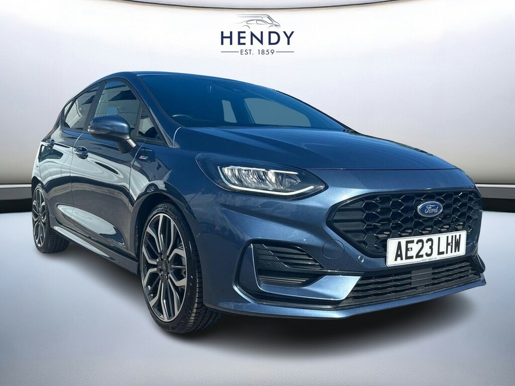 Ford Fiesta 1.0 Ecoboost Hbd Mhev 125 St-line X Blue