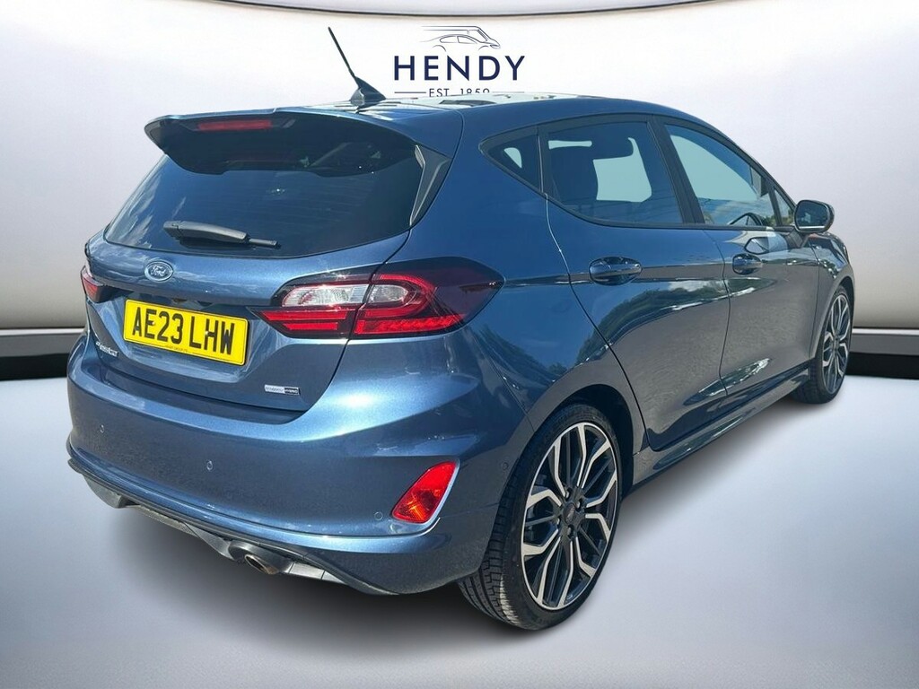 Ford Fiesta 1.0 Ecoboost Hbd Mhev 125 St-line X Blue #4