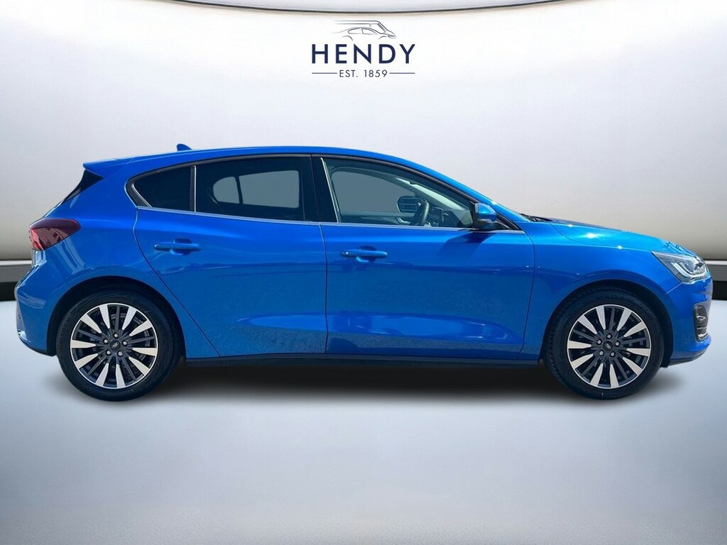 Ford Focus 1.0 Ecoboost Hybrid Mhev 155 Titanium X Blue #2