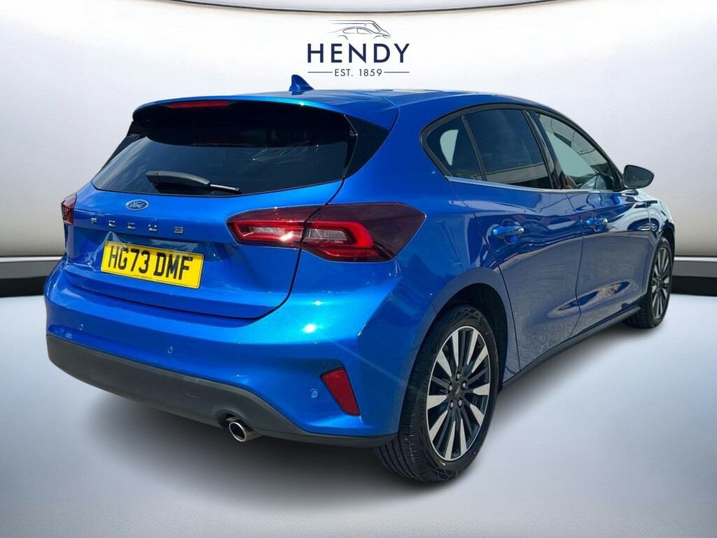 Ford Focus 1.0 Ecoboost Hybrid Mhev 155 Titanium X Blue #4
