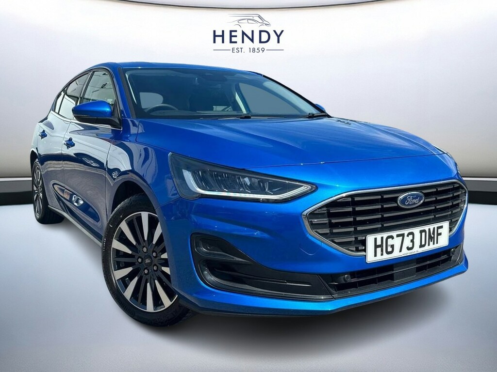 Ford Focus 1.0 Ecoboost Hybrid Mhev 155 Titanium X Blue