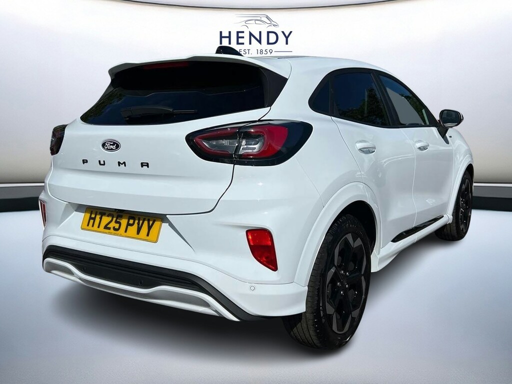 Ford Puma 1.0 Ecoboost Hybrid Mhev St-line X Dct HT25PVY White #4