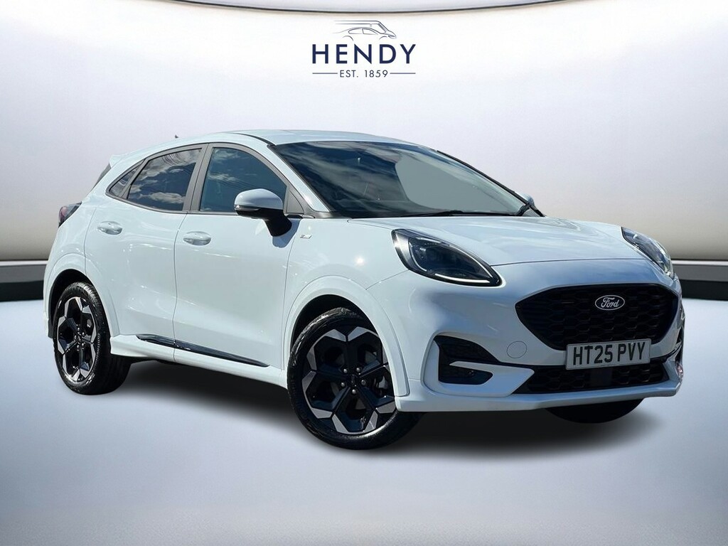 Ford Puma 1.0 Ecoboost Hybrid Mhev St-line X Dct White