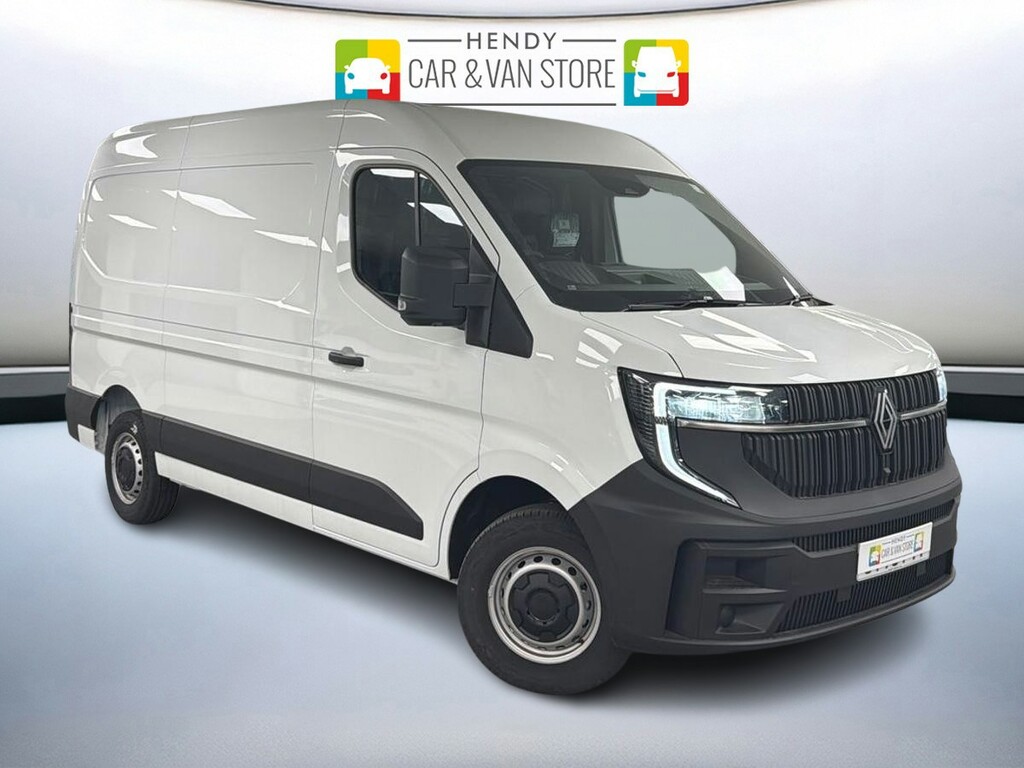 Renault Master Mm35 Blue Dci 150 Advance Medium Roof Van White