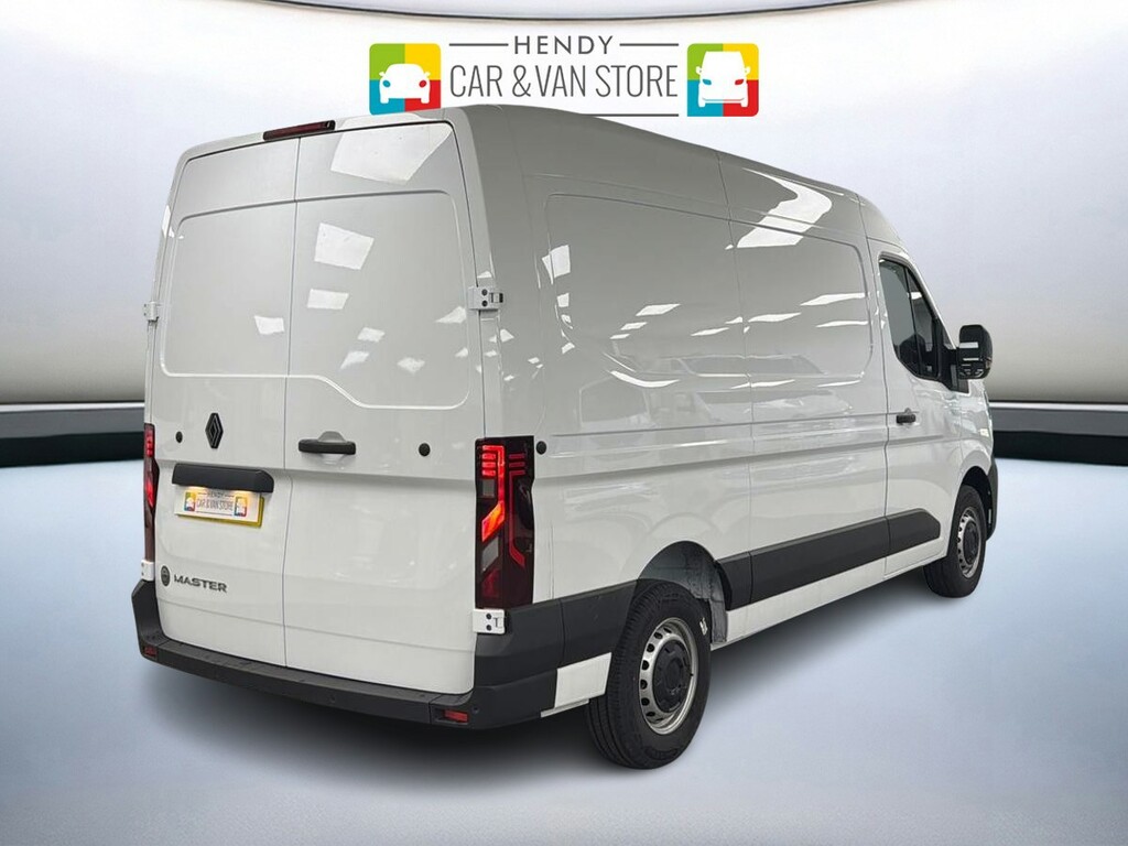 Renault Master Mm35 Blue Dci 150 Advance Medium Roof Van GY75OKE White #3