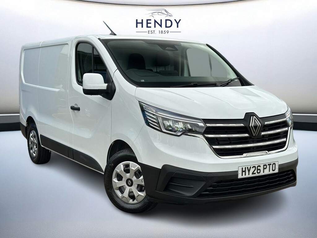 Renault Trafic Sl30 Blue Dci 150 Advance Safety Van Eag9 White