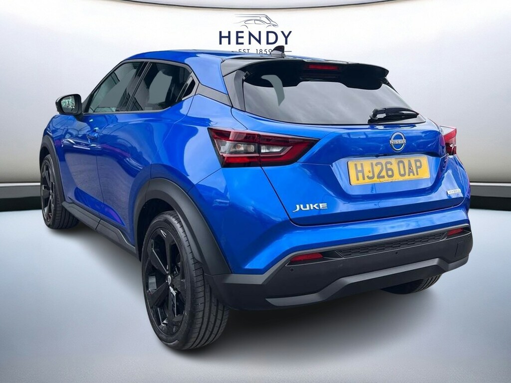 Nissan Juke 1.6 Hybrid Tekna HJ26OAP Blue #6