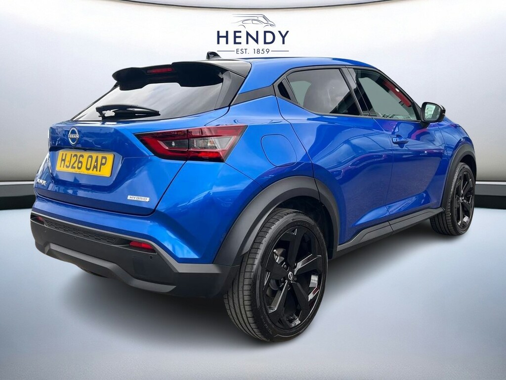 Nissan Juke 1.6 Hybrid Tekna HJ26OAP Blue #4