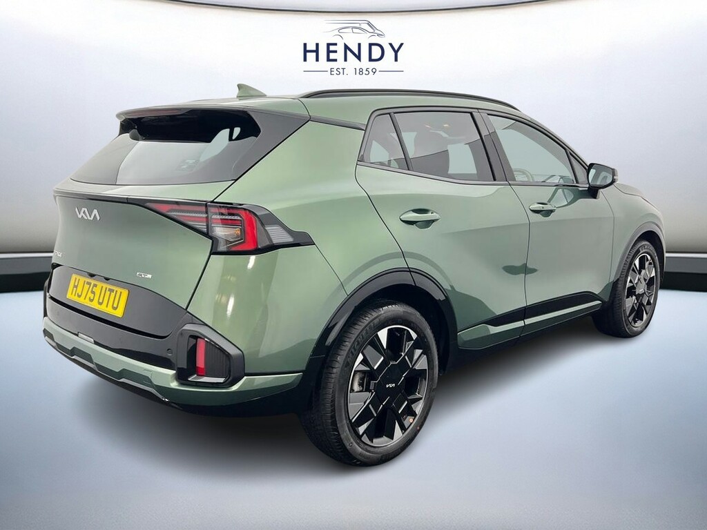 Kia Sportage 1.6T Gdi Hev Gt-line HJ75UTU Green #4