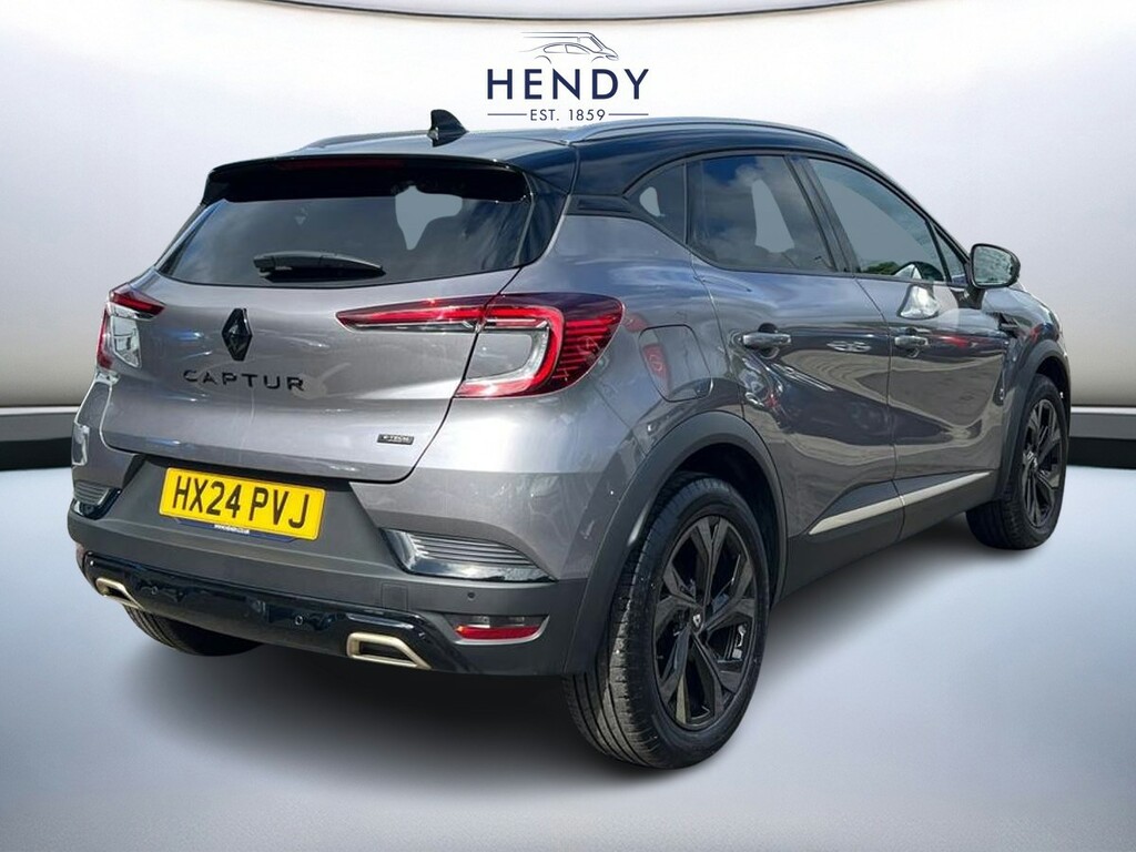Renault Captur 1.6 E-tech Full Hybrid 145 Engineered HX24PVJ Grey #4