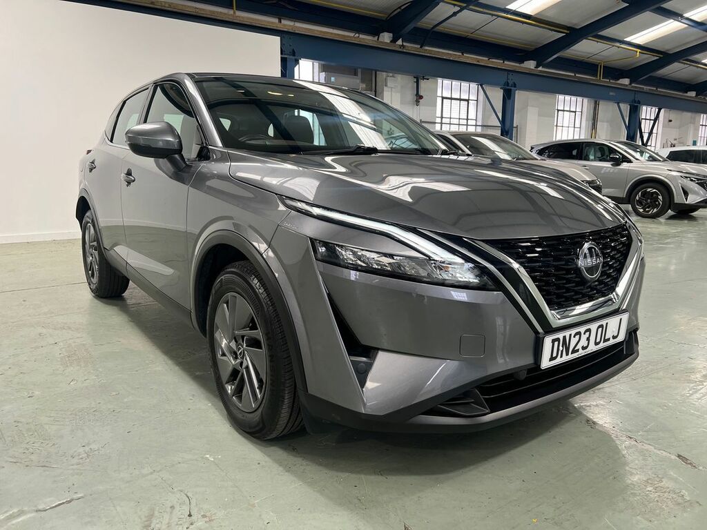 Nissan Qashqai 1.3 Dig-t Mh 158 Acenta Premium Xtronic DN23OLJ Grey #3