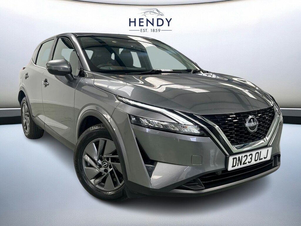 Nissan Qashqai 1.3 Dig-t Mh 158 Acenta Premium Xtronic DN23OLJ Grey