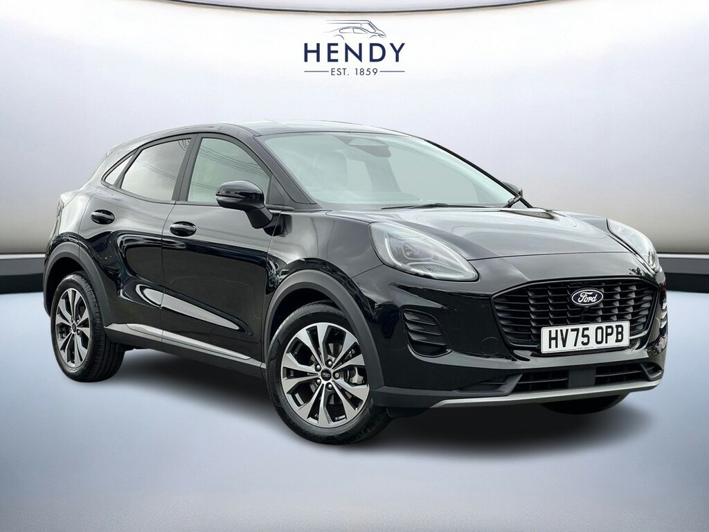 Ford Puma 1.0 Ecoboost Hybrid Mhev Titanium Black