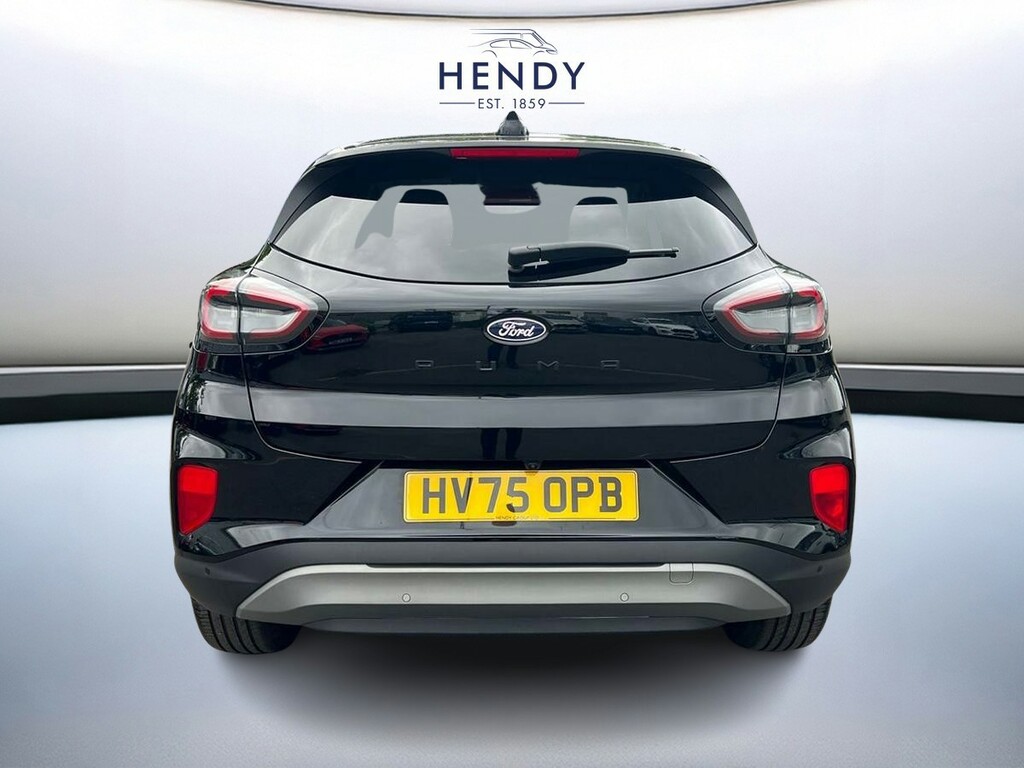 Ford Puma 1.0 Ecoboost Hybrid Mhev Titanium HV75OPB Black #5