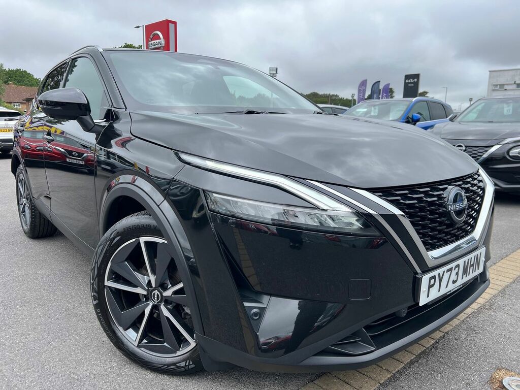 Nissan Qashqai 1.3 Dig-t Mh Tekna PY73MHN Black #3