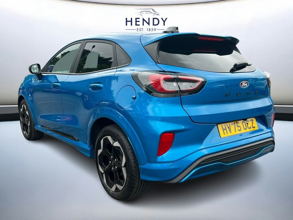 Ford Puma 1.0 Ecoboost Hybrid Mhev St-line X Dct HV75OCZ Blue #6