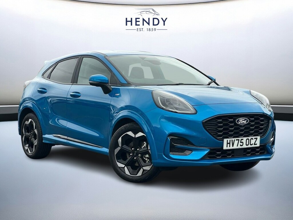 Ford Puma 1.0 Ecoboost Hybrid Mhev St-line X Dct Blue