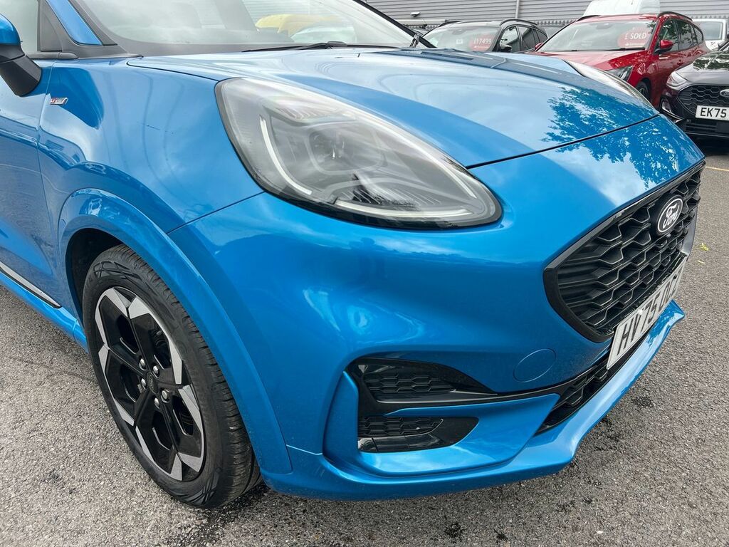 Ford Puma 1.0 Ecoboost Hybrid Mhev St-line X Dct HV75OCZ Blue #3