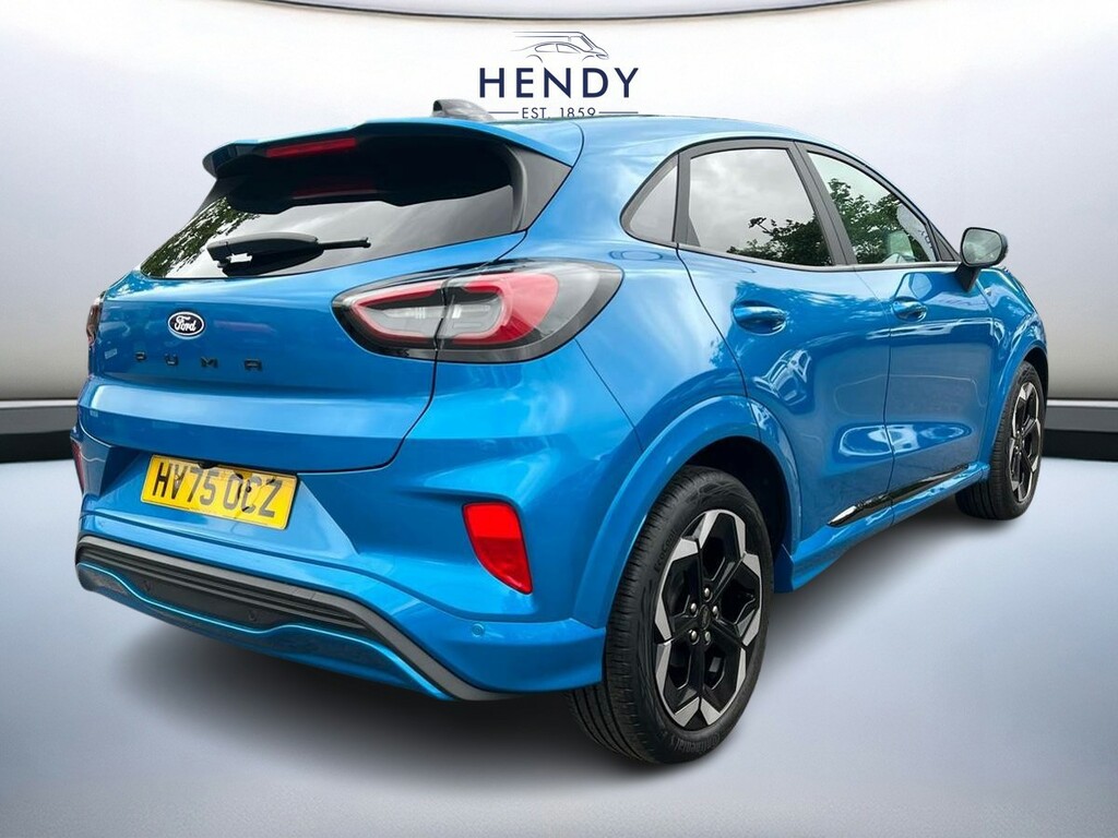Ford Puma 1.0 Ecoboost Hybrid Mhev St-line X Dct HV75OCZ Blue #4