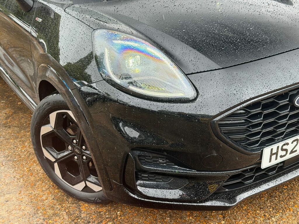 Ford Puma 1.0 Ecoboost Hybrid Mhev St-line X Dct HS25JWO Black #3