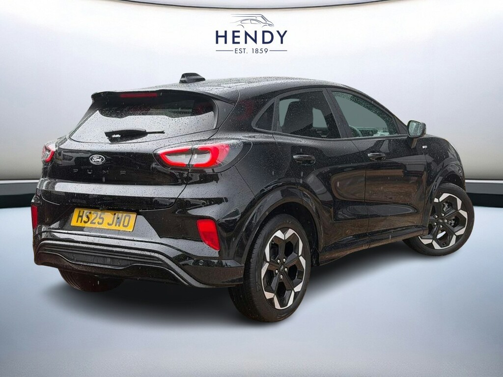 Ford Puma 1.0 Ecoboost Hybrid Mhev St-line X Dct HS25JWO Black #4
