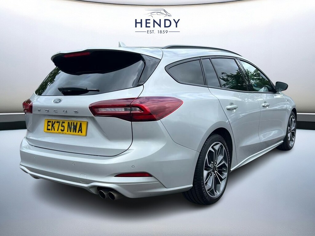 Ford Focus 1.0 Ecoboost Hybrid Mhev 155 St-line X EK75NWA Silver #4