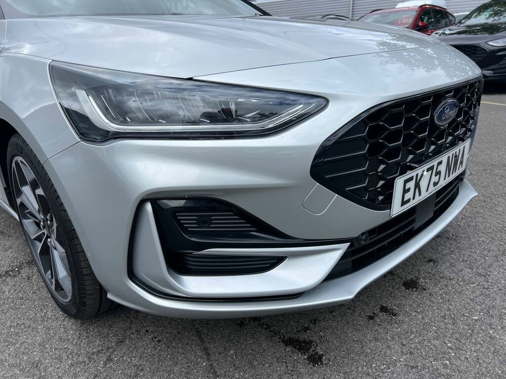 Ford Focus 1.0 Ecoboost Hybrid Mhev 155 St-line X EK75NWA Silver #3