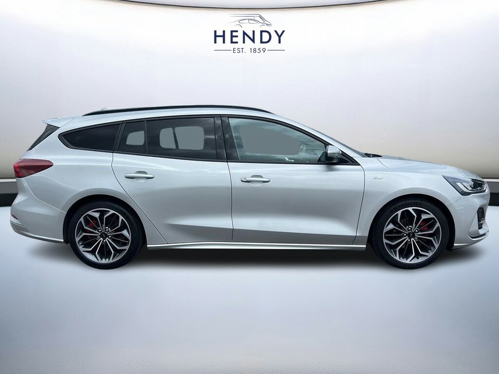Ford Focus 1.0 Ecoboost Hybrid Mhev 155 St-line X EK75NWA Silver #2