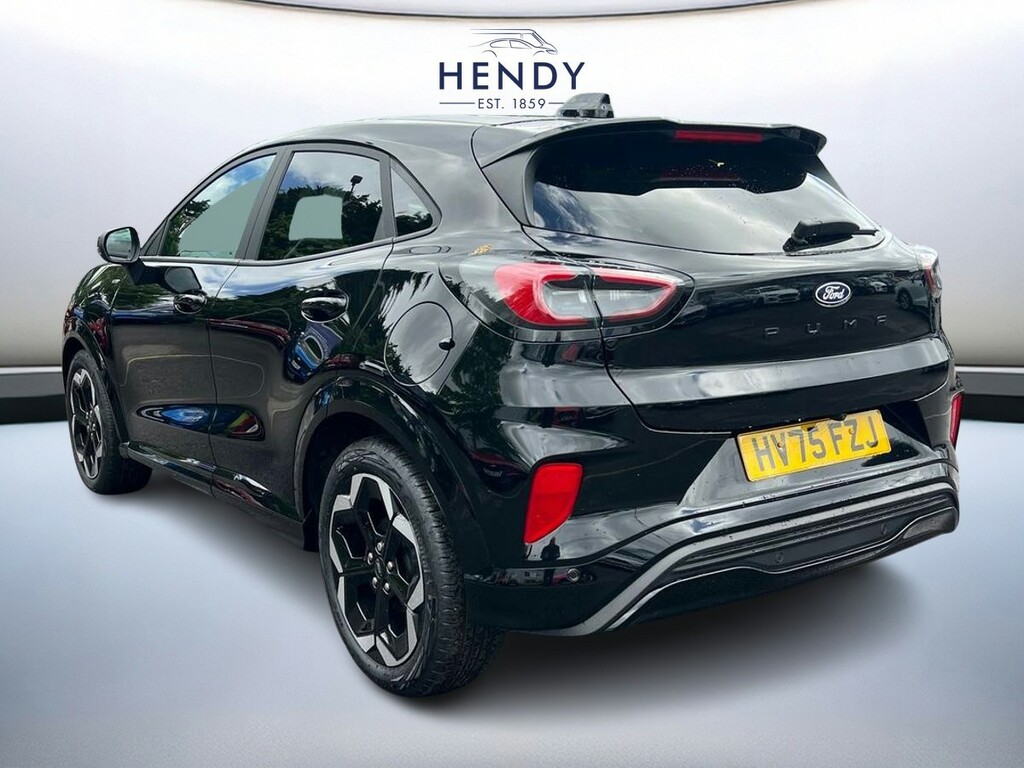 Ford Puma 1.0 Ecoboost Hybrid Mhev 155 St-line X Dct HV75FZJ Black #6