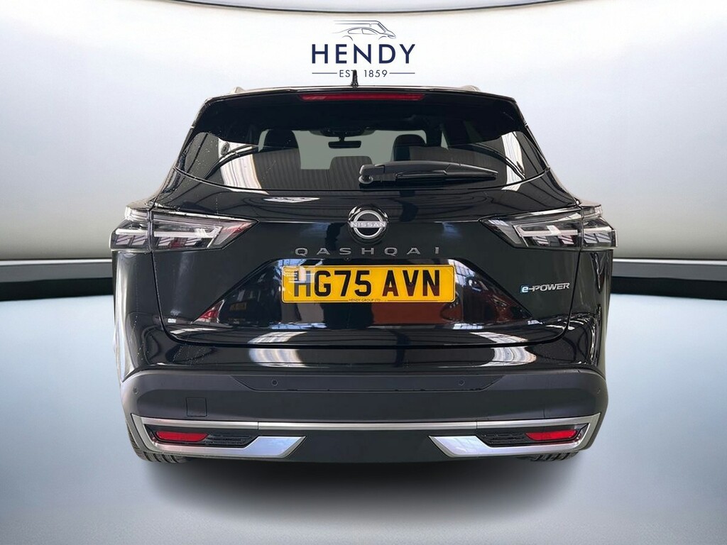 Nissan Qashqai 1.5 E-power Tekna HG75AVN Black #4