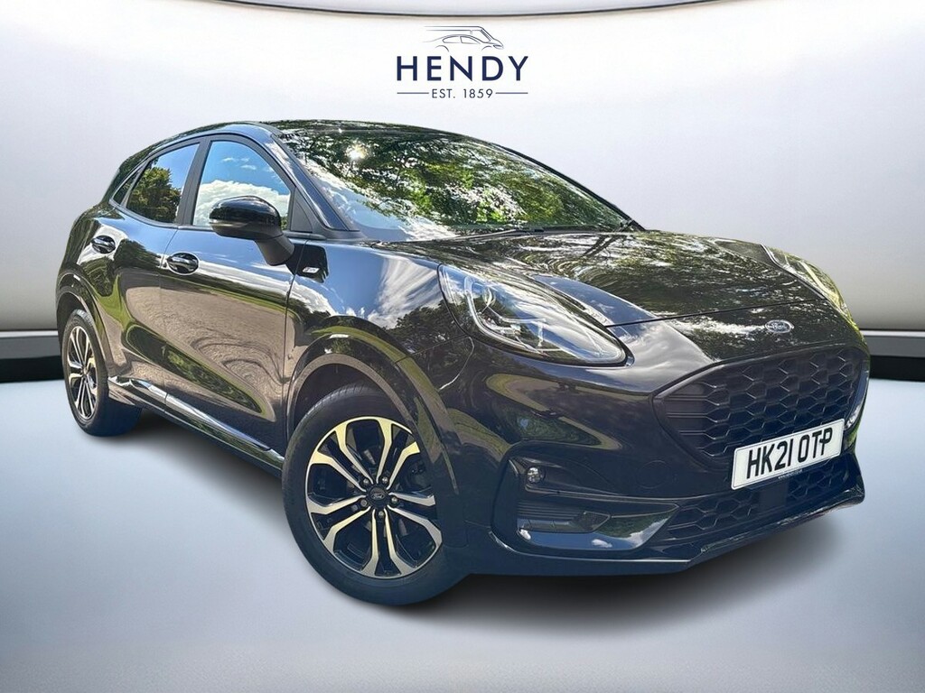 Ford Puma 1.0 Ecoboost Hybrid Mhev 155 St-line Black