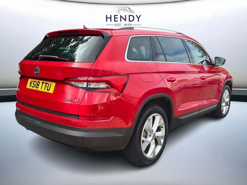 Skoda Kodiaq 2.0 Tdi Edition Dsg KS18TTU Red #4