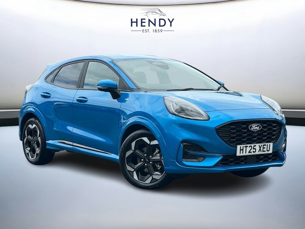 Ford Puma 1.0 Ecoboost Hybrid Mhev St-line X Dct Blue
