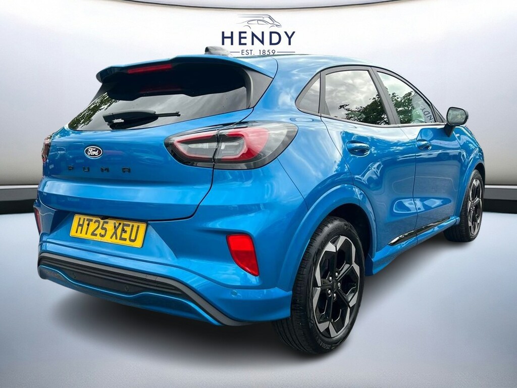 Ford Puma 1.0 Ecoboost Hybrid Mhev St-line X Dct HT25XEU Blue #4