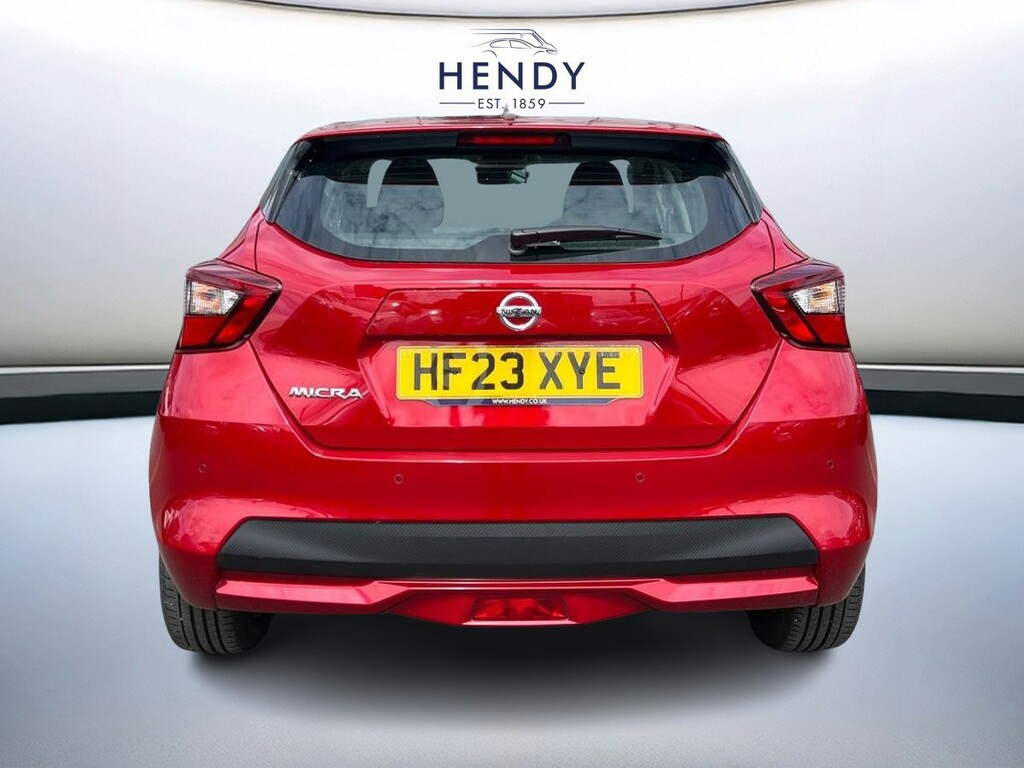 Nissan Micra 1.0 Ig-t 92 Acenta Cvt Red #5