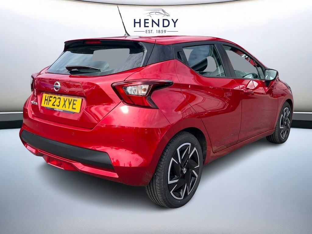 Nissan Micra 1.0 Ig-t 92 Acenta Cvt Red #4
