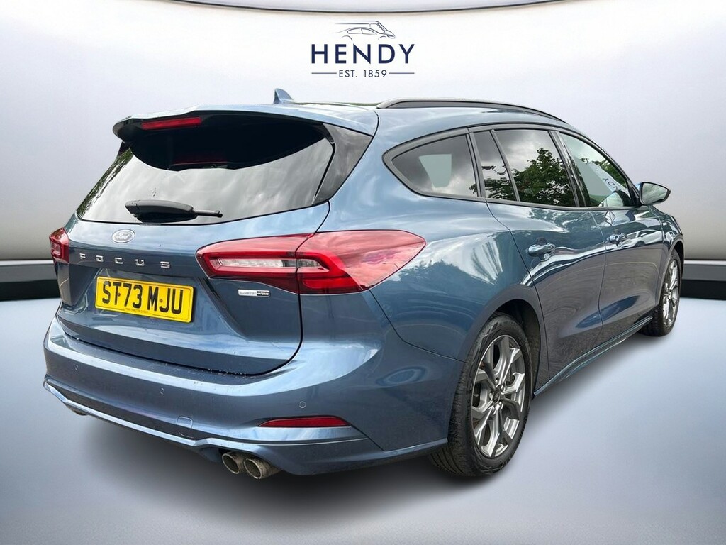 Ford Focus 1.0 Ecoboost Hybrid Mhev 155 St-line Blue #4