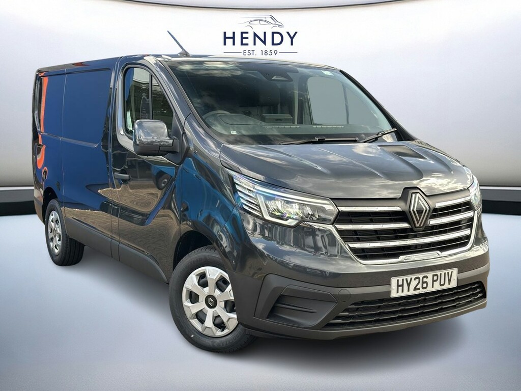 Renault Trafic Sl30 Blue Dci 130 Advance Safety Van Grey