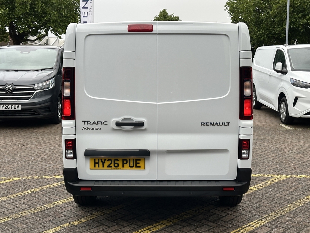 Renault Trafic Sl30 Blue Dci 130 Advance Safety Van White #21
