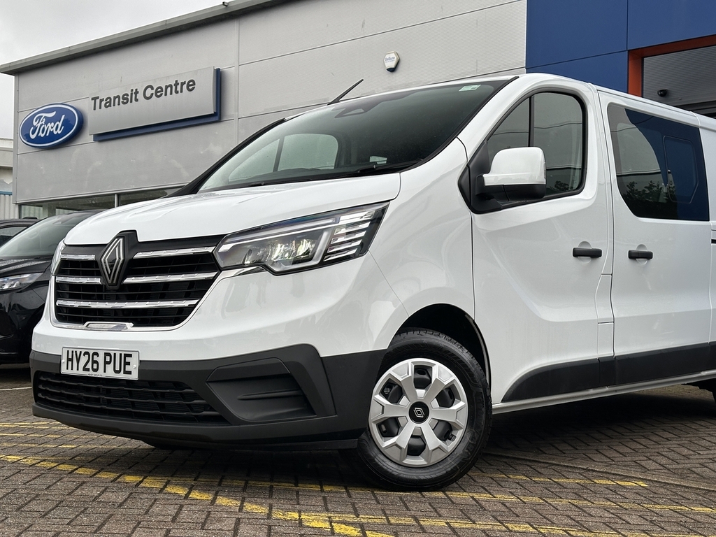 Renault Trafic Sl30 Blue Dci 130 Advance Safety Van White #11