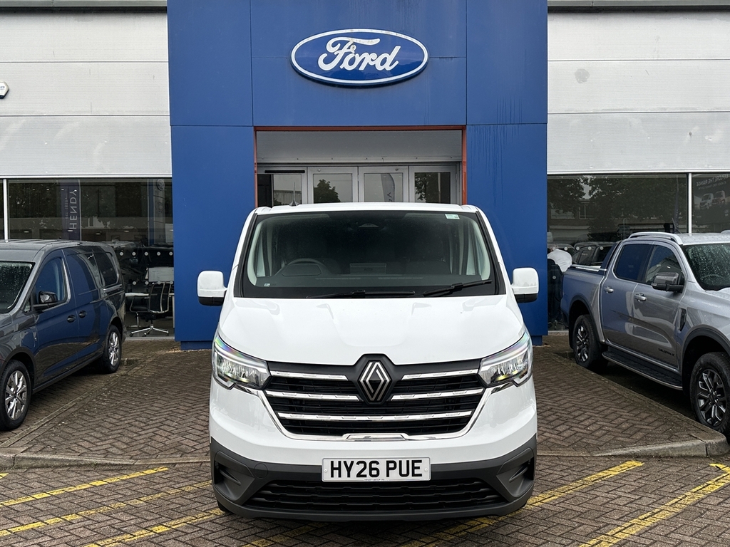Renault Trafic Sl30 Blue Dci 130 Advance Safety Van White #10