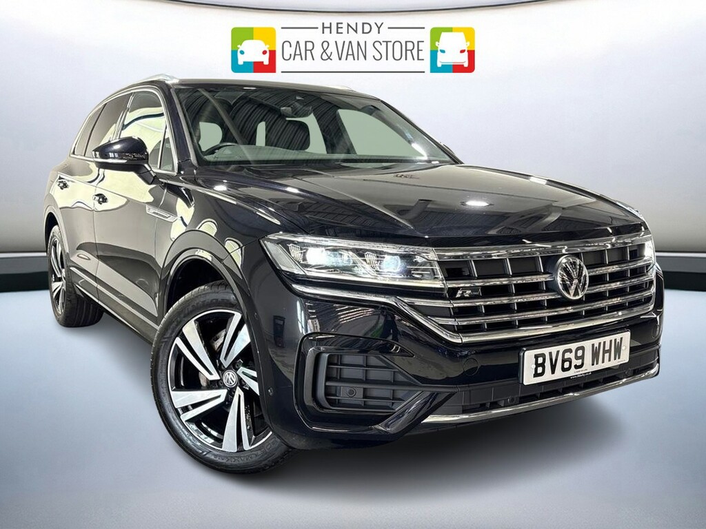 Volkswagen Touareg 3.0 V6 Tdi 4Motion R-line Tech Tip Black