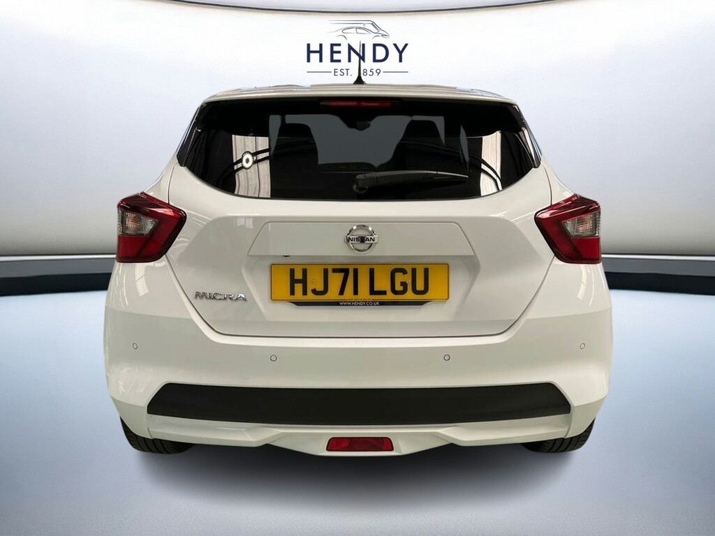 Nissan Micra 1.0 Ig-t 92 Tekna HJ71LGU White #5