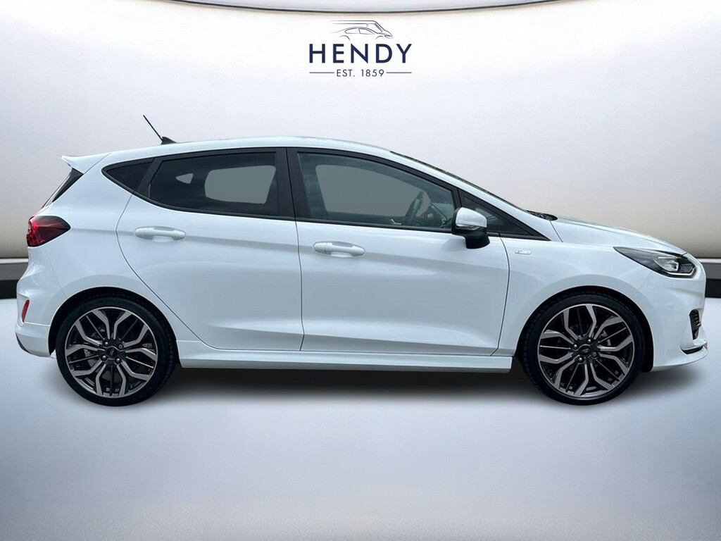 Ford Fiesta 1.0 Ecoboost Hbd Mhev 125 St-line X MX23BLV White #2