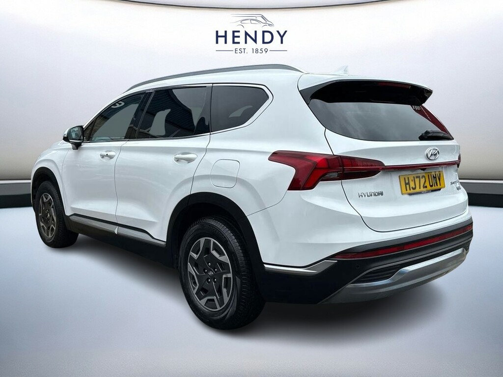 Hyundai Santa Fe 1.6 Tgdi Hybrid Premium White #6