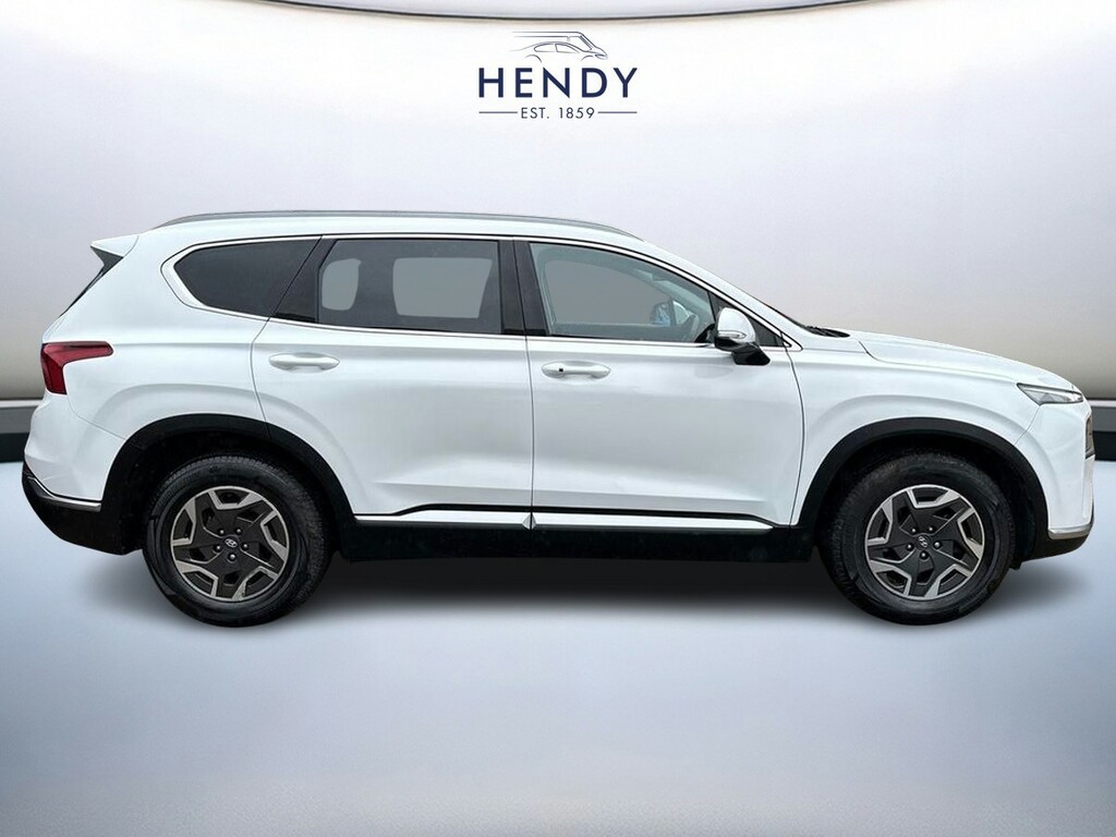 Hyundai Santa Fe 1.6 Tgdi Hybrid Premium White #2